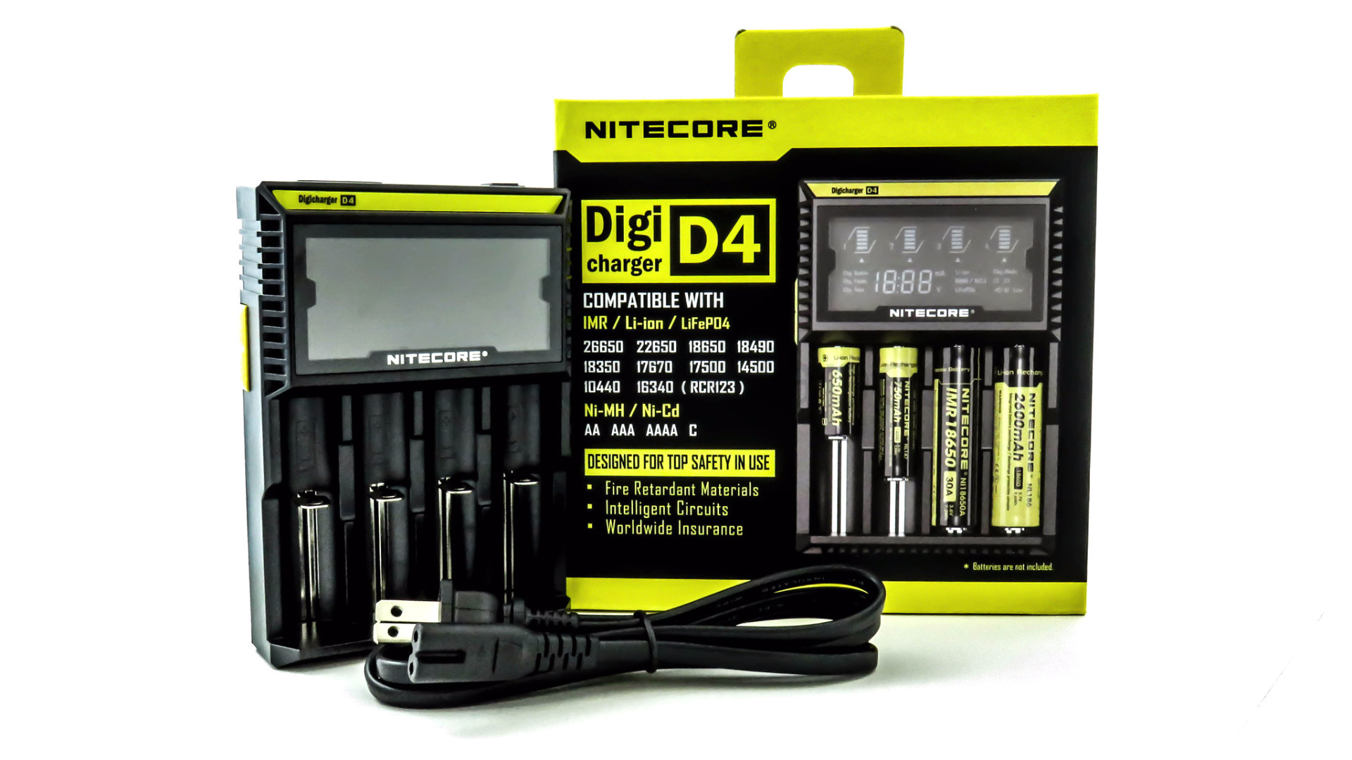 Carregador de Baterias Digi Charger D4